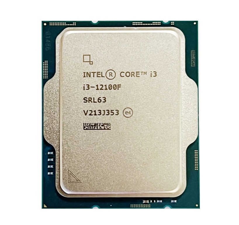 CPU Intel Core i3-12100F (3.3GHz turbo up to 4.3GHz, 4 nhân 8 luồng, 12MB Cache, 58W, Socket Intel LGA 1700)