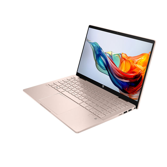 Laptop HP Pavilion X360 14-ek2027TU 9Z2V9PA (Core 7-150U/ 16GB/ 512GB/ Intel Graphics/ 14 inch FHD/ Cảm ứng/ Win 11/ Vàng)
