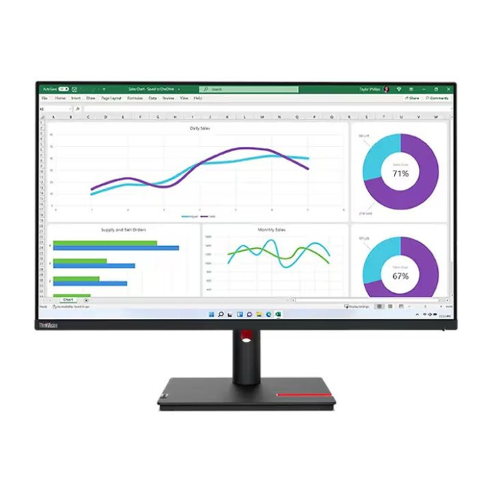 Màn hình Lenovo ThinkVision T32h-30 63D3GAR1WW (31.5 inch - IPS - QHD - 60Hz - 4ms - 6ms)