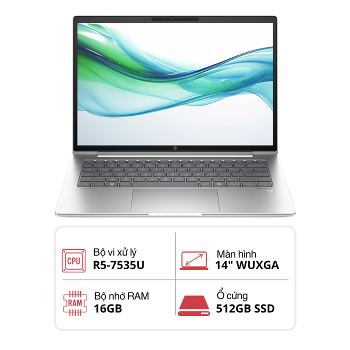 Laptop HP Probook 445 G11 A8WR4PT (R5-7535U/ 16GB/ 512GB/ 14