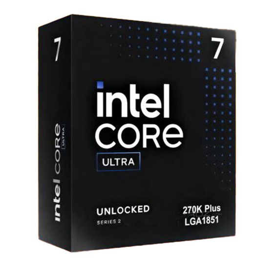 CPU Intel Core Ultra 7 270K Plus (Upto 5.3 GHz, 24 Nhân 16 Luồng, 40MB Cache)-Socket Intel LGA 1851/ARROW LAKE