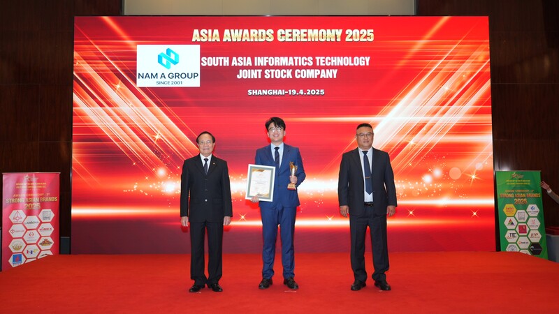 Nam Á Group vinh dự nhận Giải thưởng Quốc tế ASIA AWARD 2025