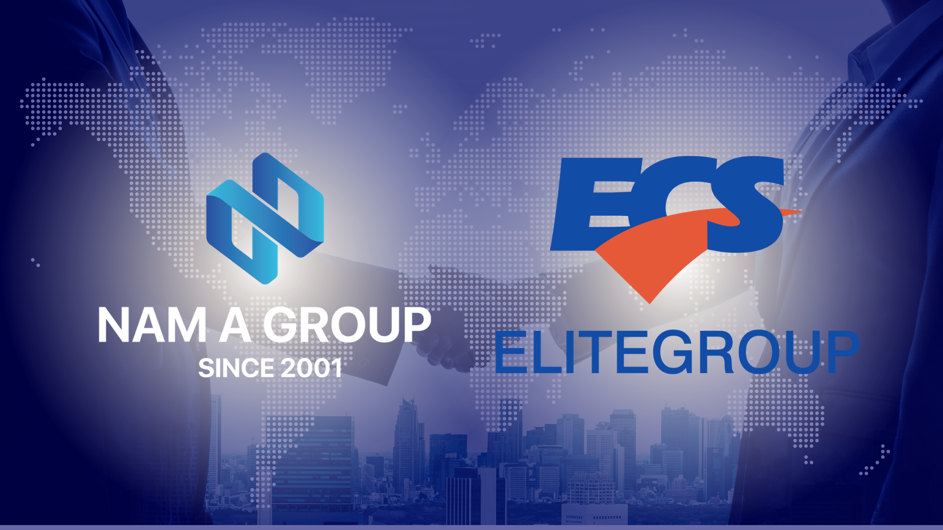 Nam Á – Đối tác ủy quyền phân phối chính thức sản phẩm ECS tại Việt Nam