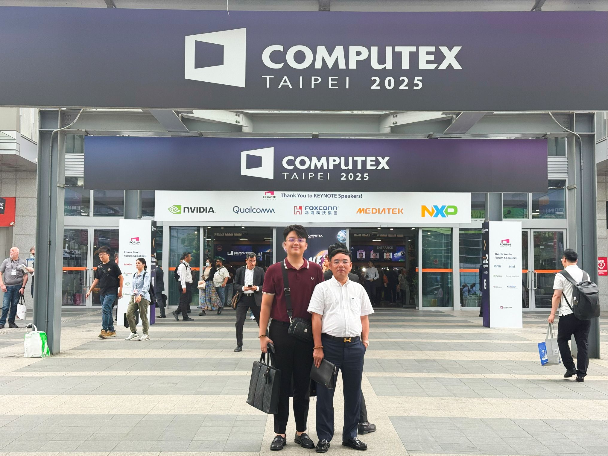 Nam Á Group tham dự triển lãm công nghệ hàng đầu Châu Á Computex 2025
