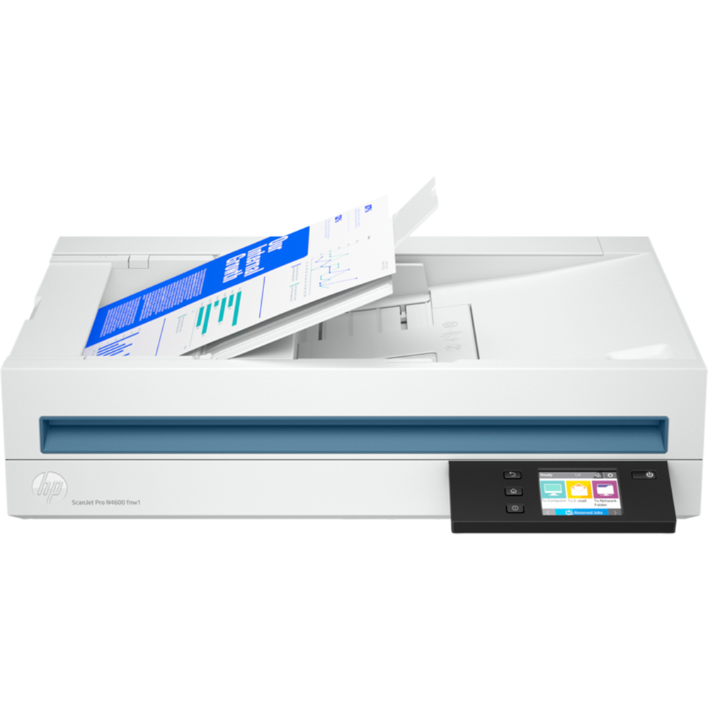 Máy Scan HP Scanjet Pro N4600 FNW1 20G07A (A4/ A5/ Đảo mặt/ ADF/ USB/ LAN/ WIFI)