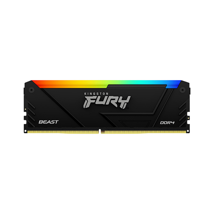 RAM Kingston DDR4 8GB 3200 Mhz CL16 DIMM FURY Beast RGB (KF432C16BB2A/8WP)