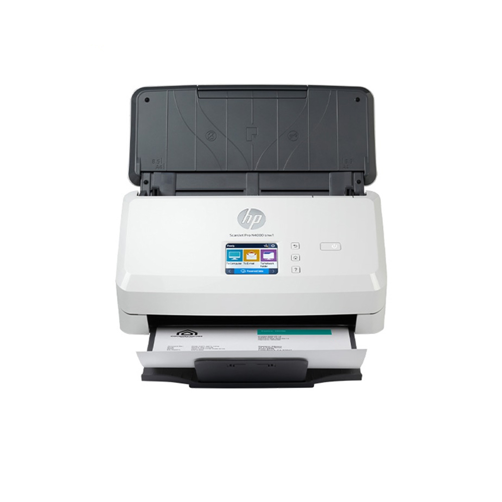 Máy quét HP ScanJet Pro N4000 SNW1 6FW08A (Scan 2 mặt/ A4/ A5/ USB/ LAN/ WIFI)